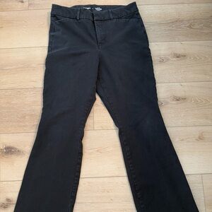 Old Navy Black Flare Wide Leg Jeans